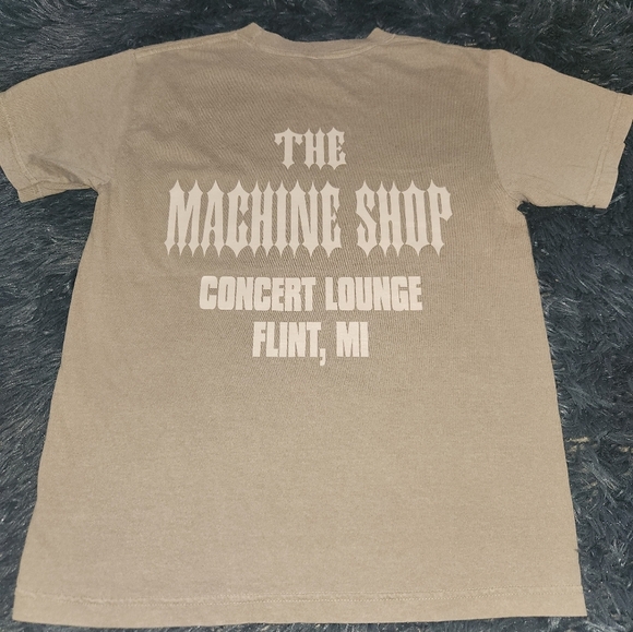 American apparel x the machine shop flint, mi concert lounge tee size small - Picture 2 of 5